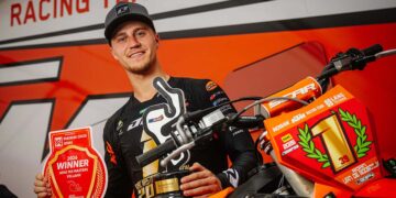 Roan van de Moosdijk hat seinen ADAC MX Masters Titel erfolgreich verteidigt