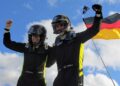 261025 aorjt 2 Würdiger Europameister: Timo Schulz und Copilotin Maresa Lade lassen sich im Ziel feiern