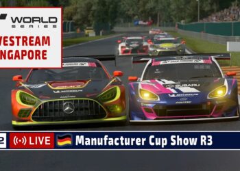 🇩🇪 LIVE: Gran Turismo World Series 2026 | Runde 3 Singapore – Manufacturers Cup Show 03.10.2026